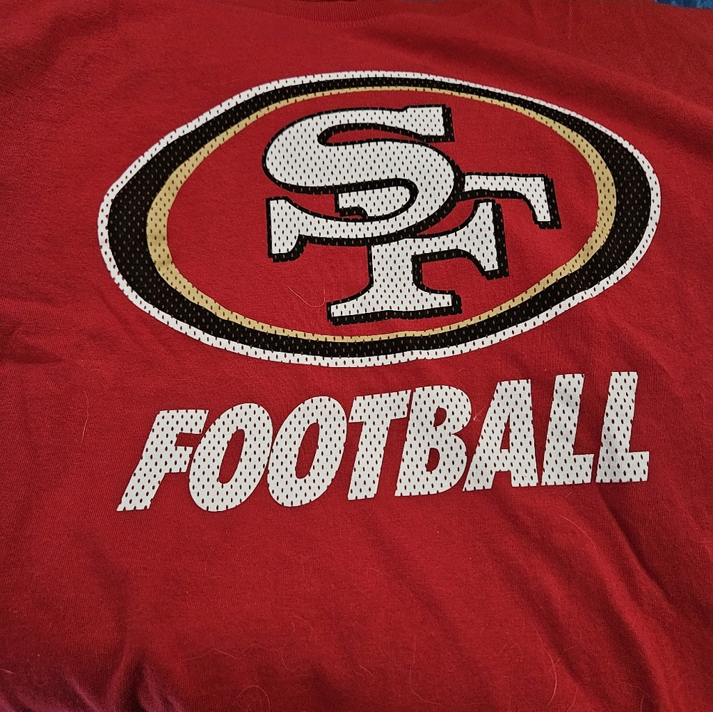 COPY - 49ers t shirts  2x never worn.  $12 per shirt.